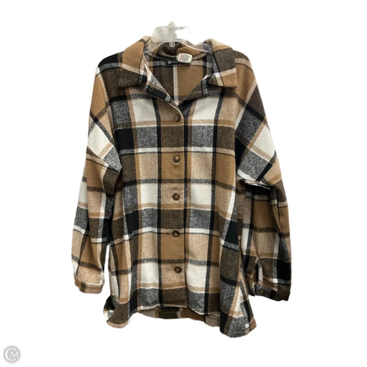 Jacket Other By Clothes Mentor In Plaid Pattern, Size: L