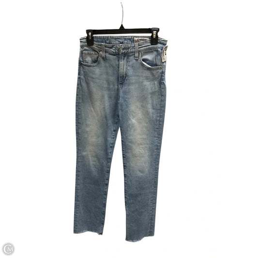 Jeans Straight By Ag Jeans In Blue, Size: 2