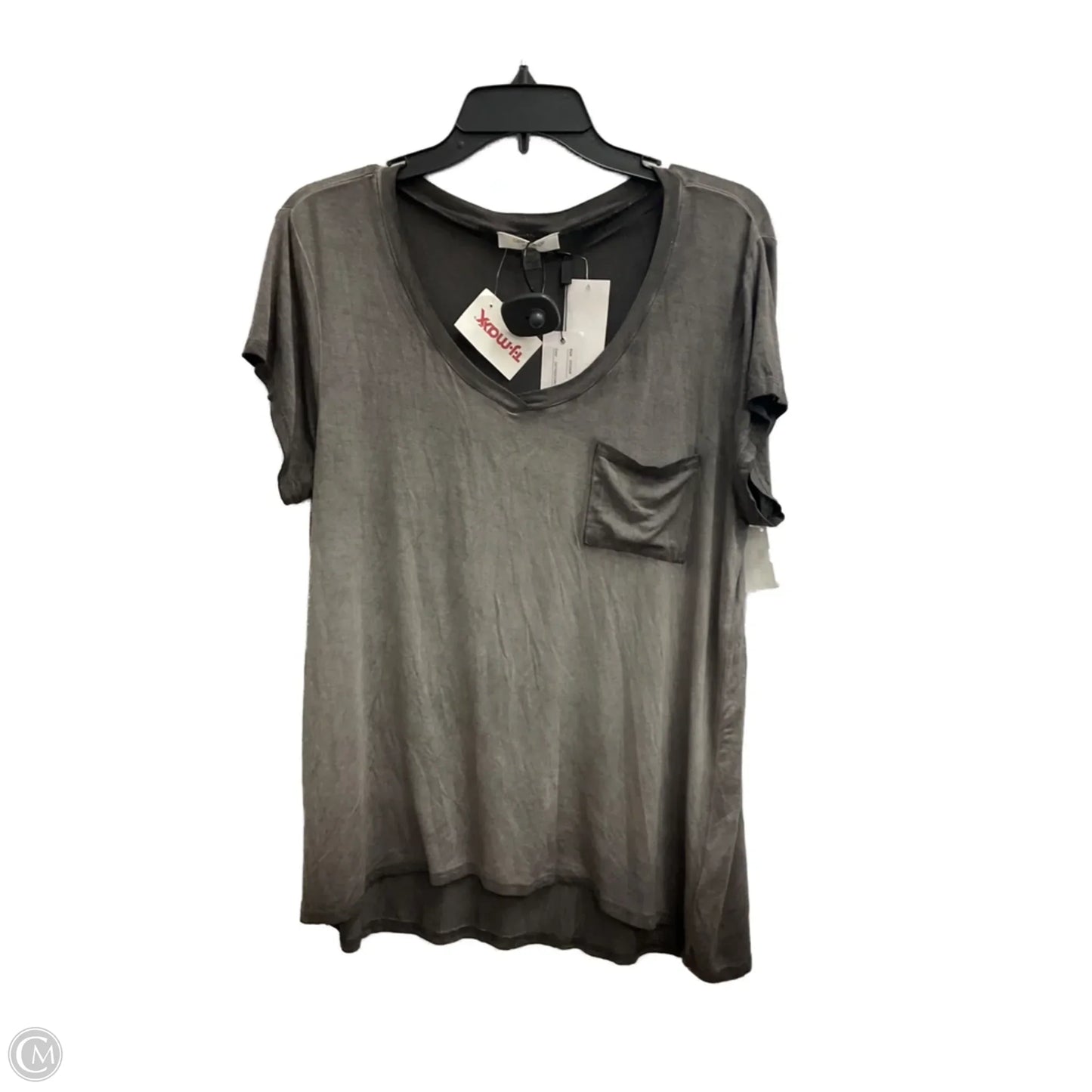 Top Sleeveless By Cable And Gauge In Grey, Size: Xl