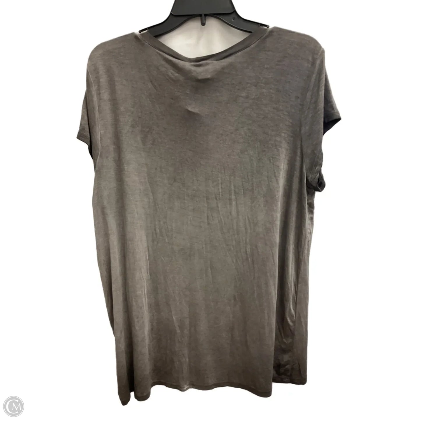 Top Sleeveless By Cable And Gauge In Grey, Size: Xl
