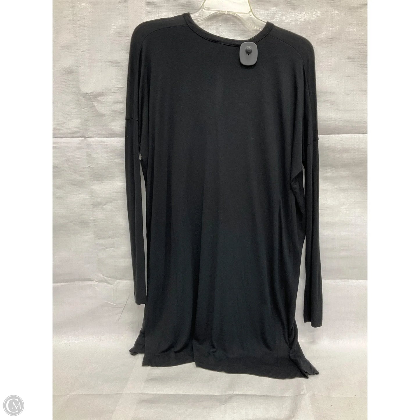 Top Long Sleeve By Vince In Black, Size: S