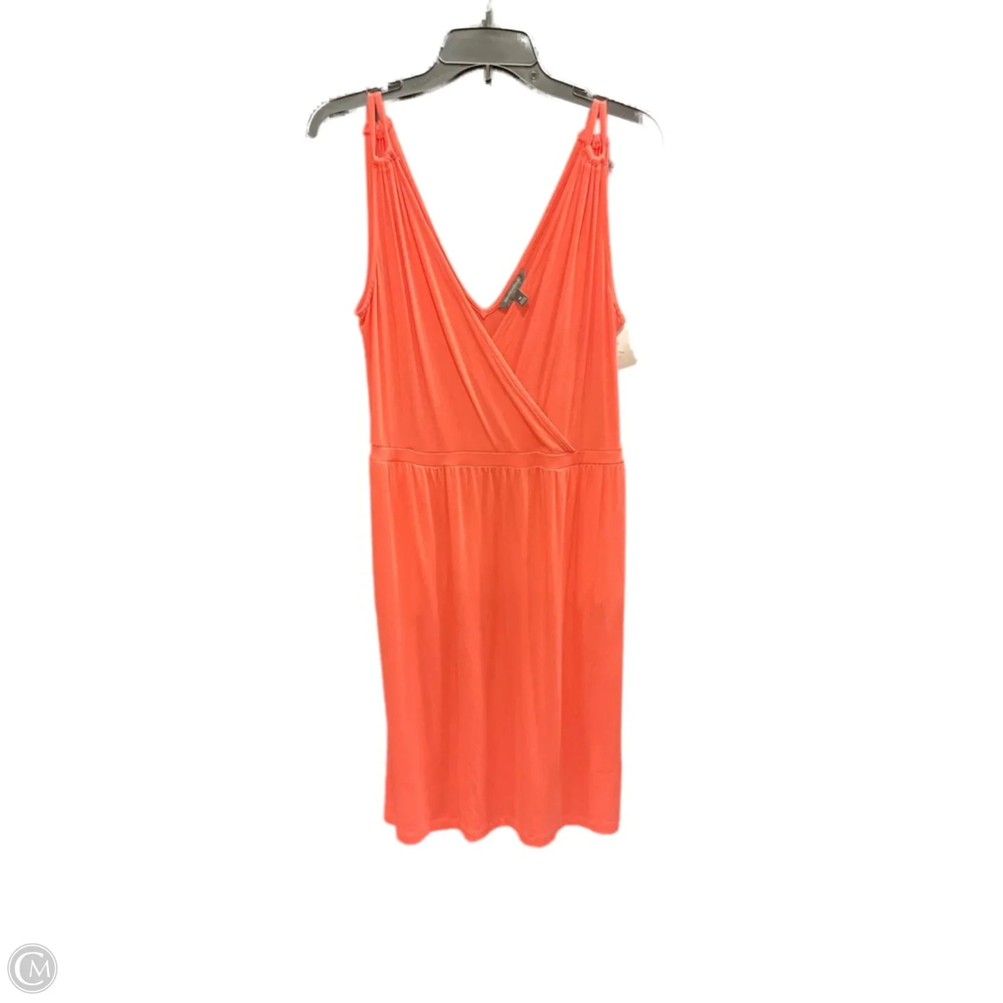 Dress Casual Midi By Banana Republic In Orange, Size: M