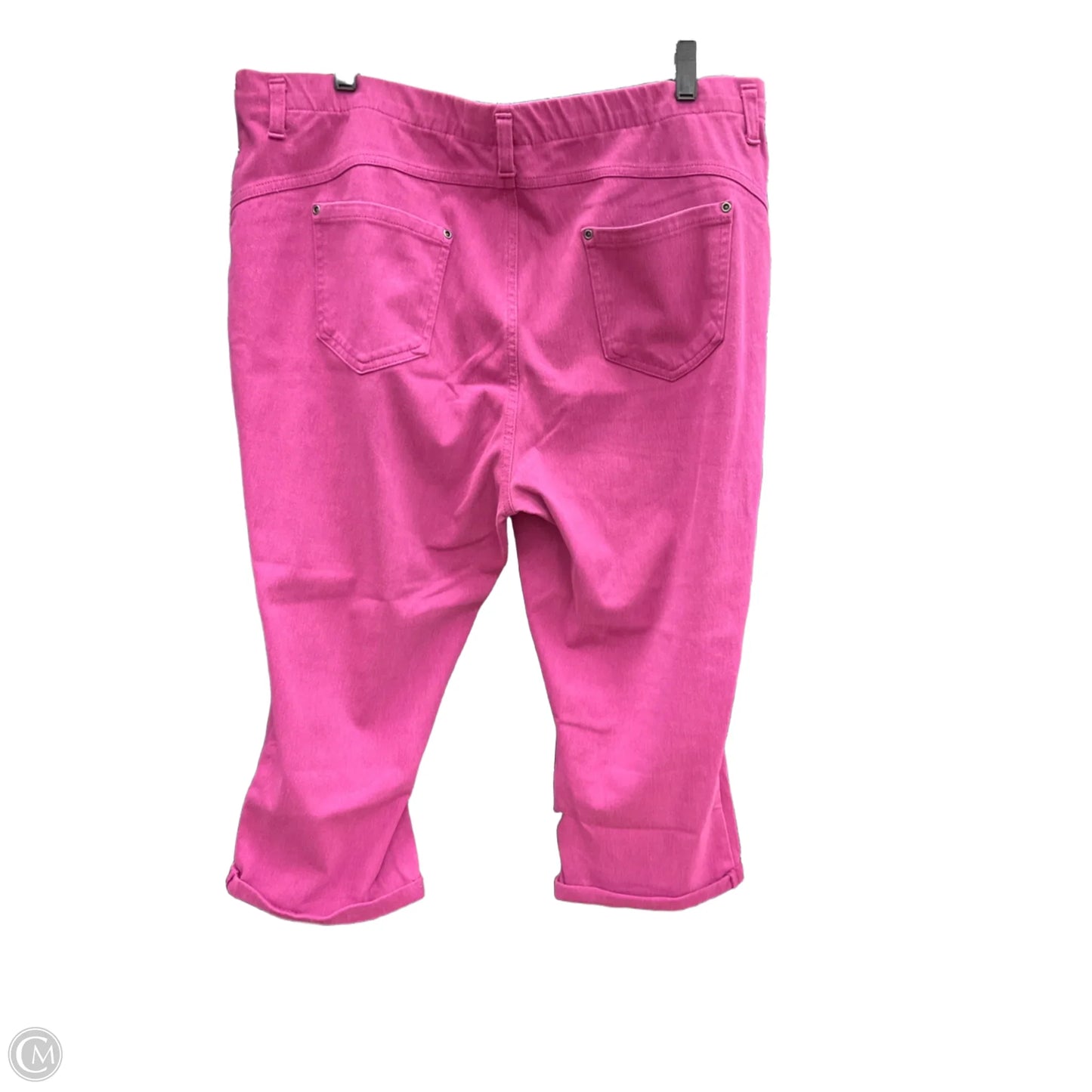 Capris By Terra & Sky In Pink, Size: 20