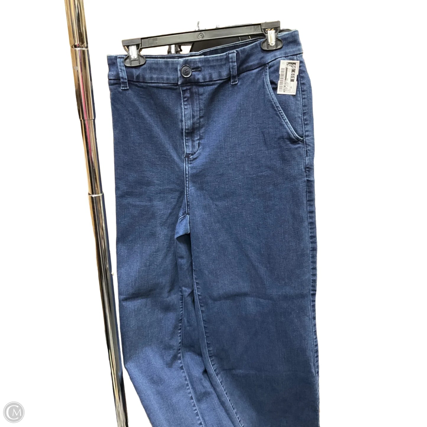 Jeans Wide Leg By Lane Bryant In Blue Denim, Size: 16