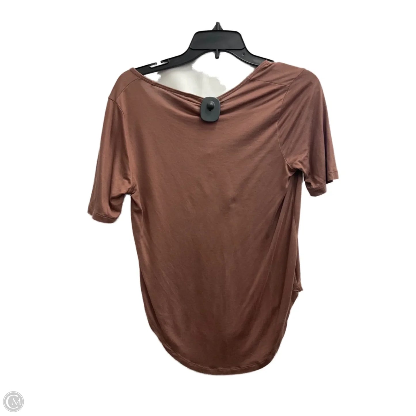 Top Short Sleeve By Madewell In Brown, Size: S
