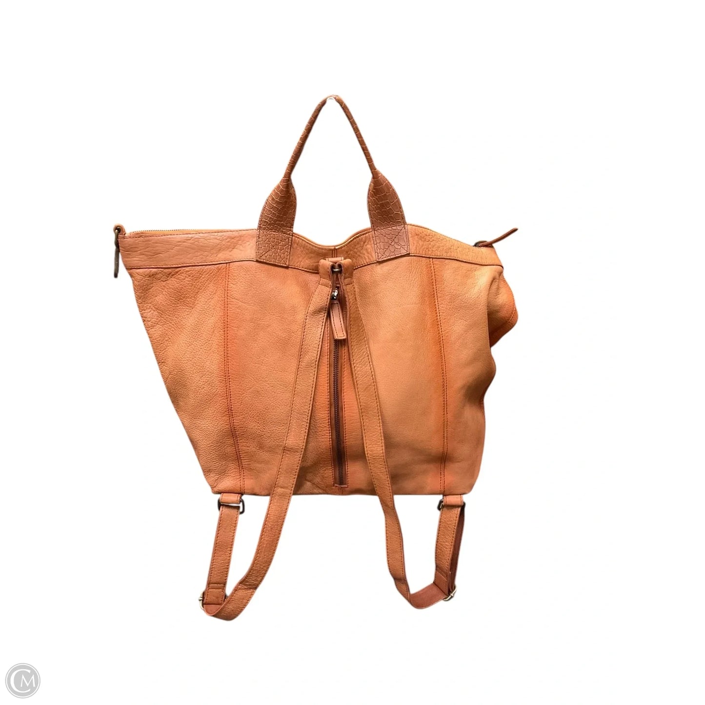 Backpack Leather By Free People, Size: Large
