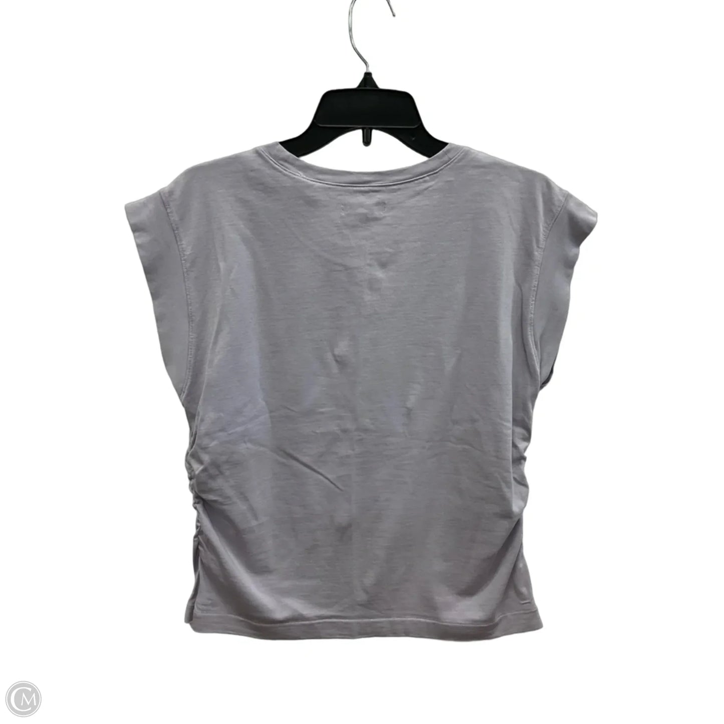 Top Short Sleeve By Madewell In Purple, Size: L