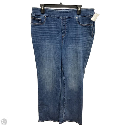 Jeans Boot Cut By Chicos In Blue Denim, Size: 12
