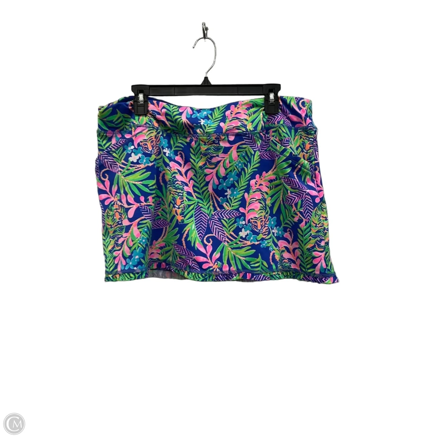 Skort Designer By Lilly Pulitzer In Blue, Size: Xl
