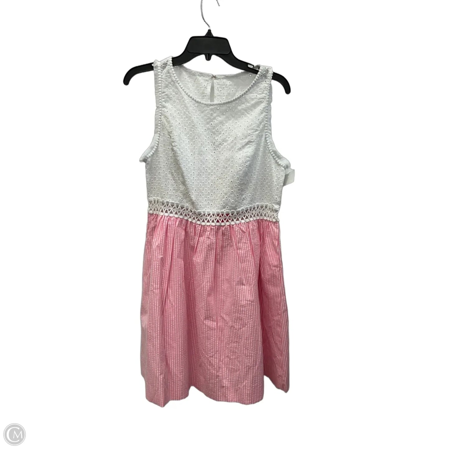 Dress Designer By Lilly Pulitzer In Pink, Size: L