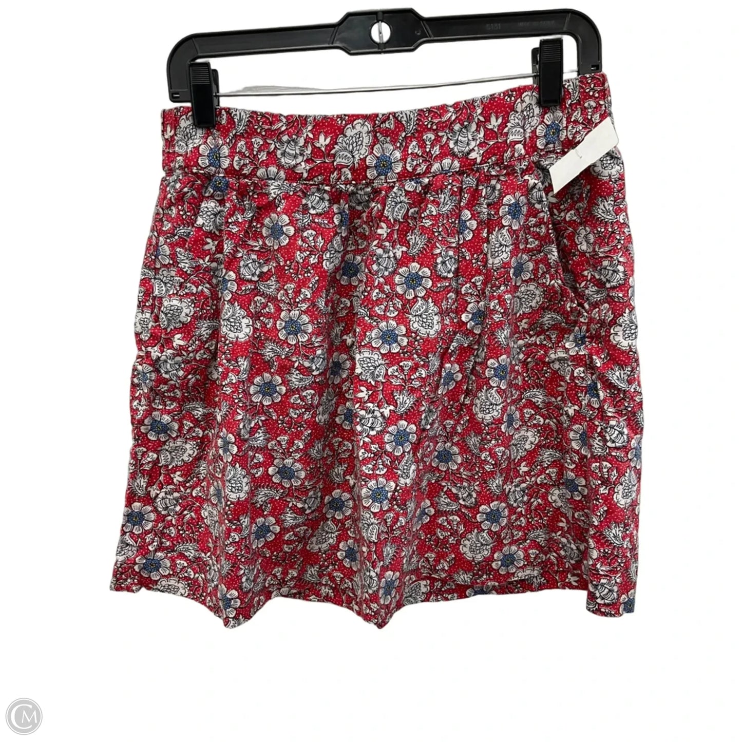Skirt Mini & Short By Loft In Red, Size: 4