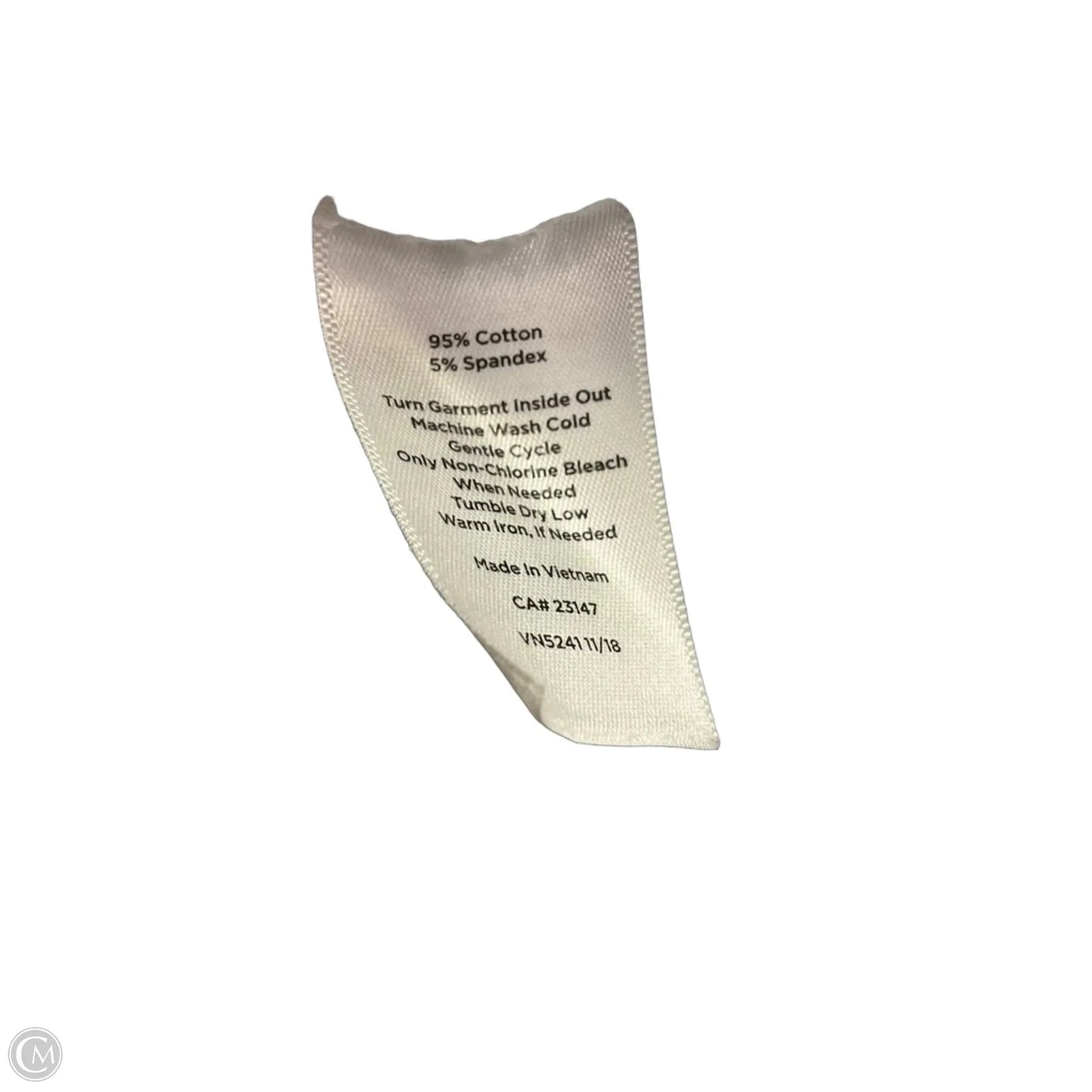 Top Short Sleeve By Talbots In Blue, Size: L