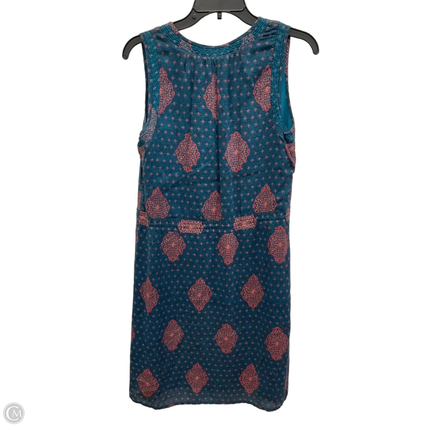 Dress Casual Midi By Lucky Brand In Blue, Size: S