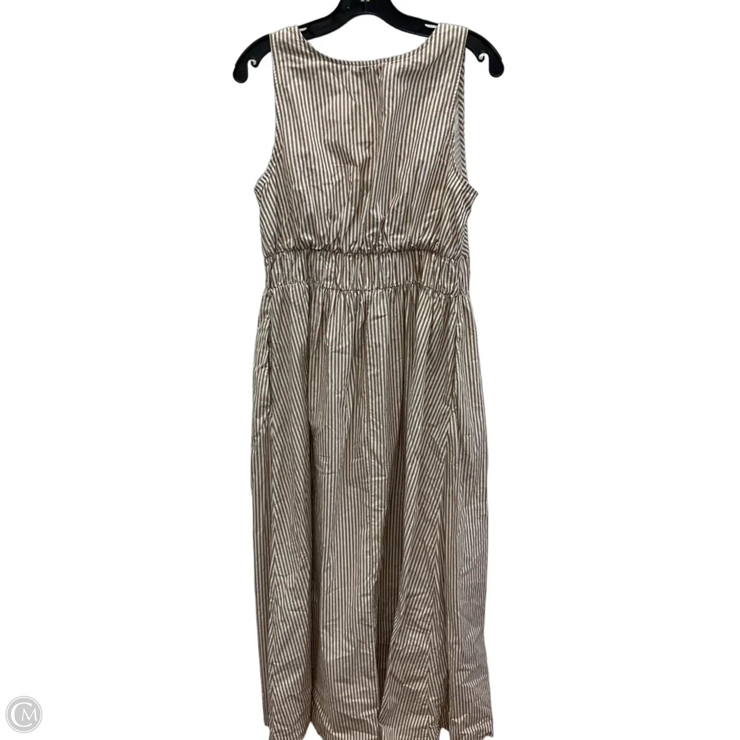 Dress Casual Maxi By Loft In Striped Pattern, Size: 8