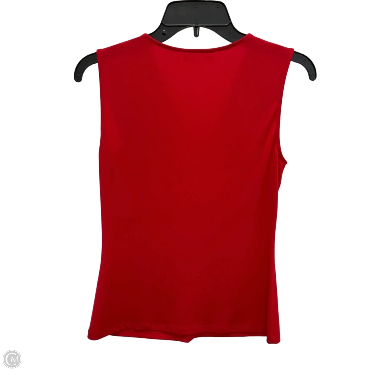 Top Sleeveless By Calvin Klein In Red, Size: Xs