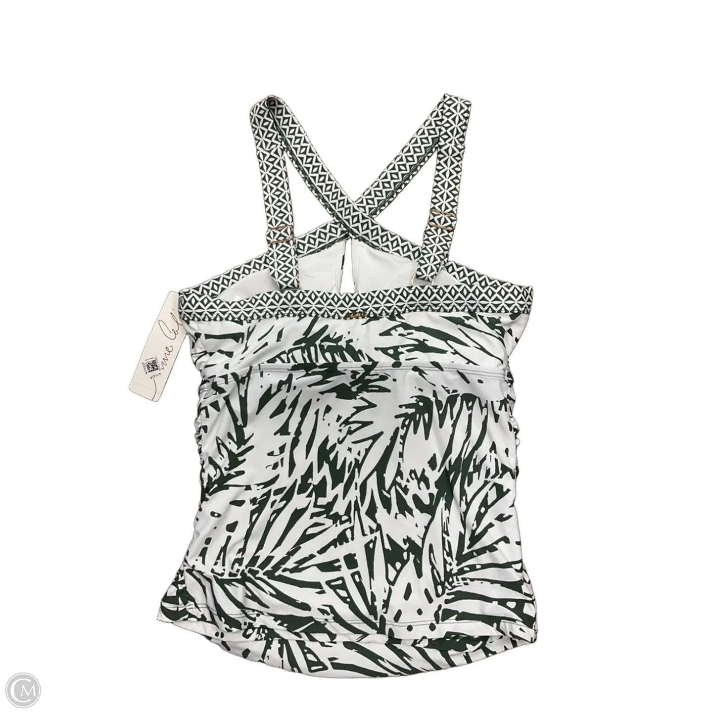 Swimsuit Top By Anne Cole In Green, Size: M