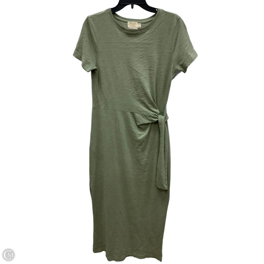 Dress Casual Midi By Nation In Green, Size: S