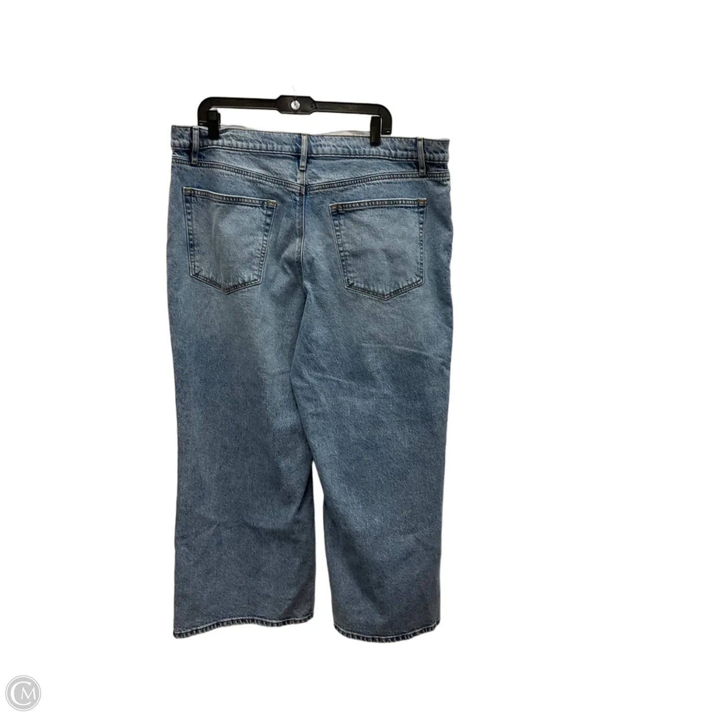 Jeans Boot Cut By Loft In Blue Denim, Size: 12