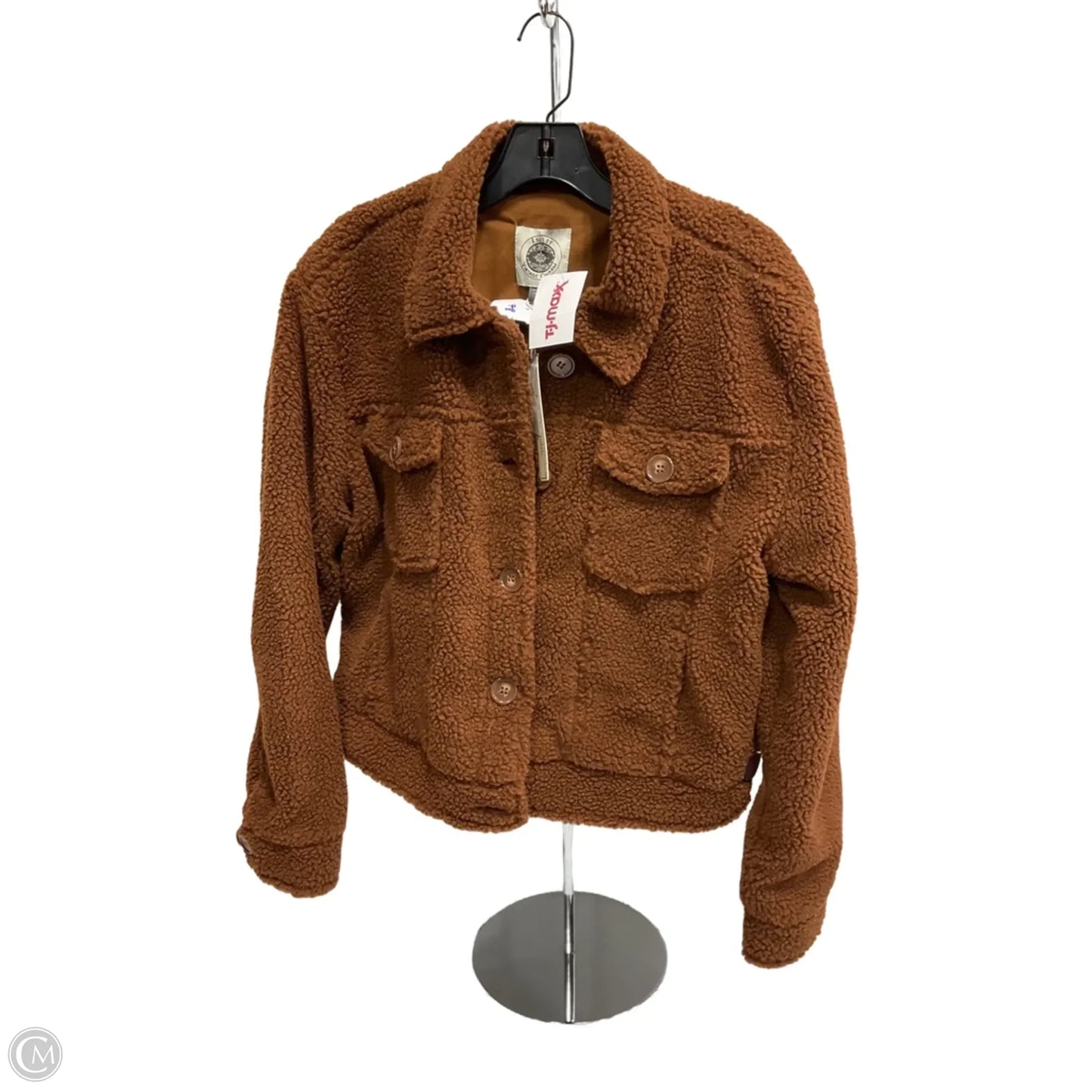 Jacket Other By Clothes Mentor In Brown, Size: L