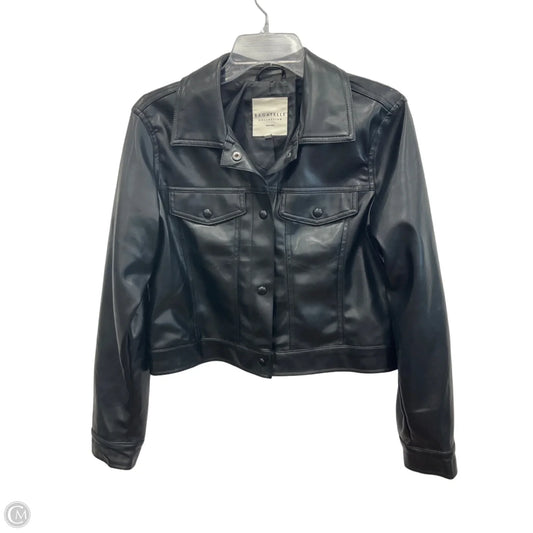 Jacket Moto By Bagatelle In Black, Size: M