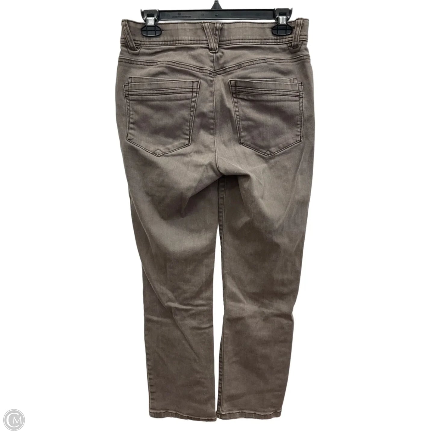 Jeans Straight By Democracy In Grey Denim, Size: 4
