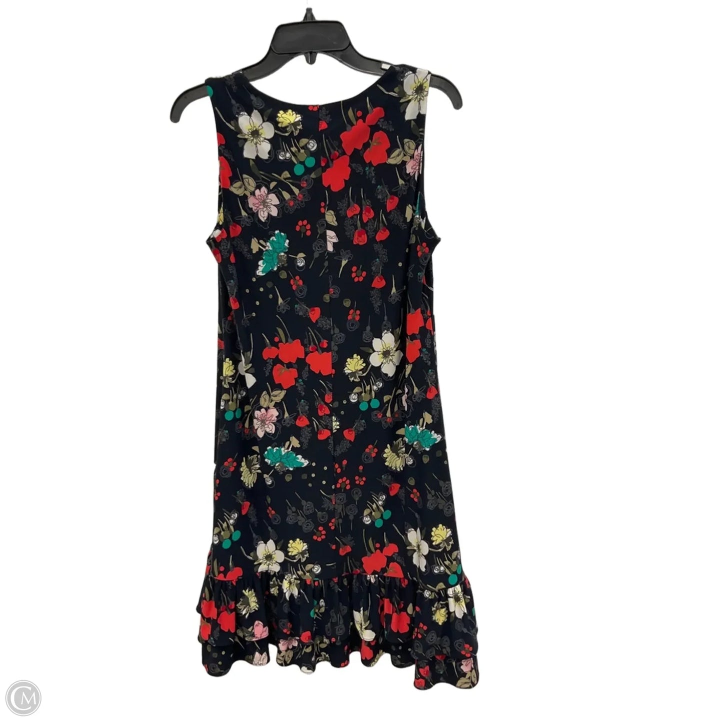 Dress Casual Midi By Tommy Hilfiger In Floral Print, Size: 8