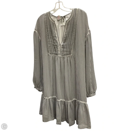 Dress Casual Midi By Banana Republic In Striped Pattern, Size: 0
