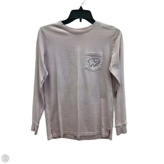 Top Long Sleeve By Ivory Ella In Pink, Size: Xs