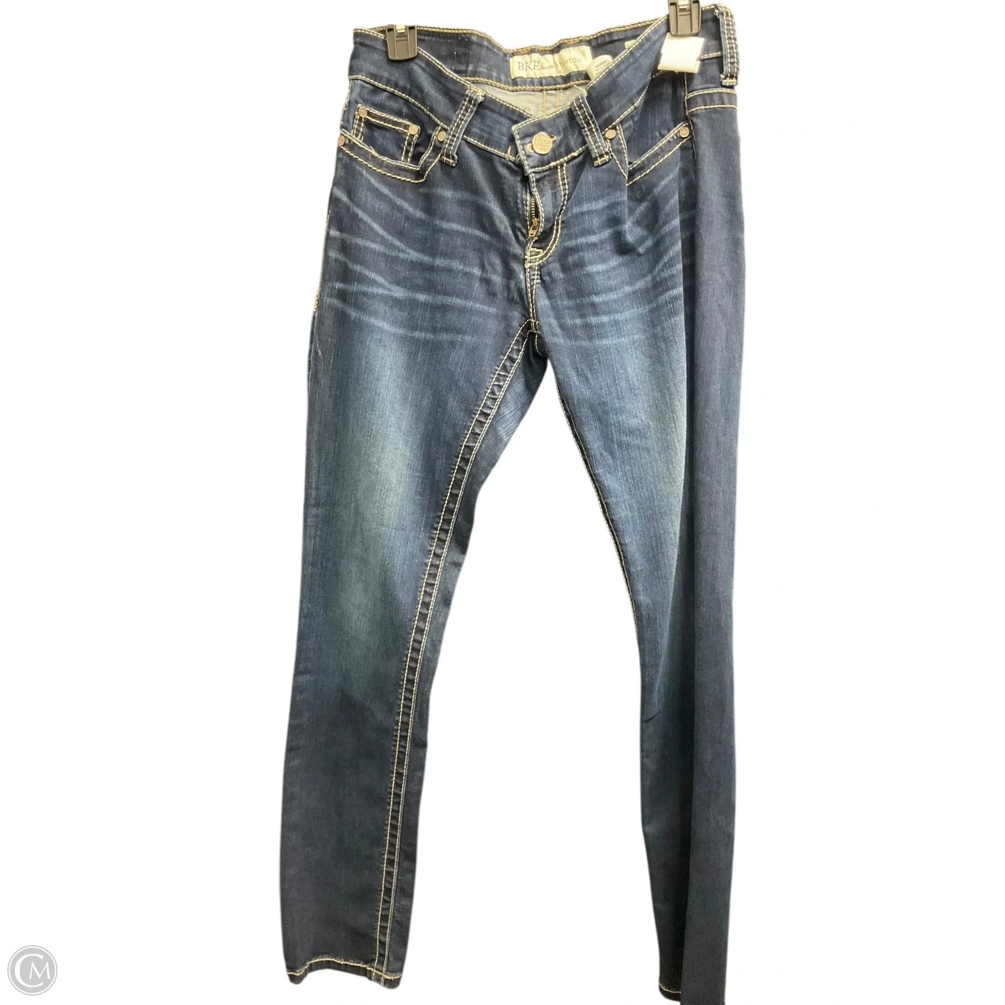 Jeans Straight By Bke In Blue Denim, Size: 8