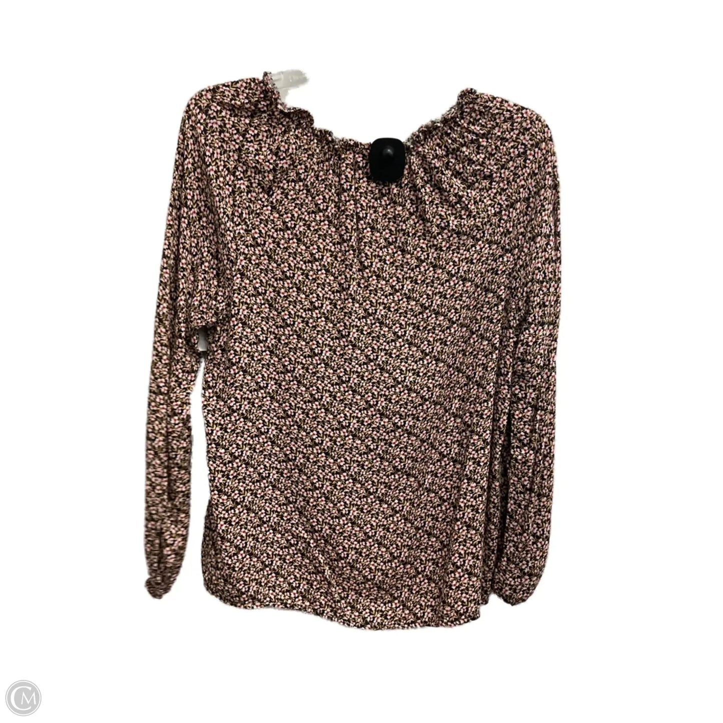 Top Long Sleeve By Old Navy In Floral Print, Size: S