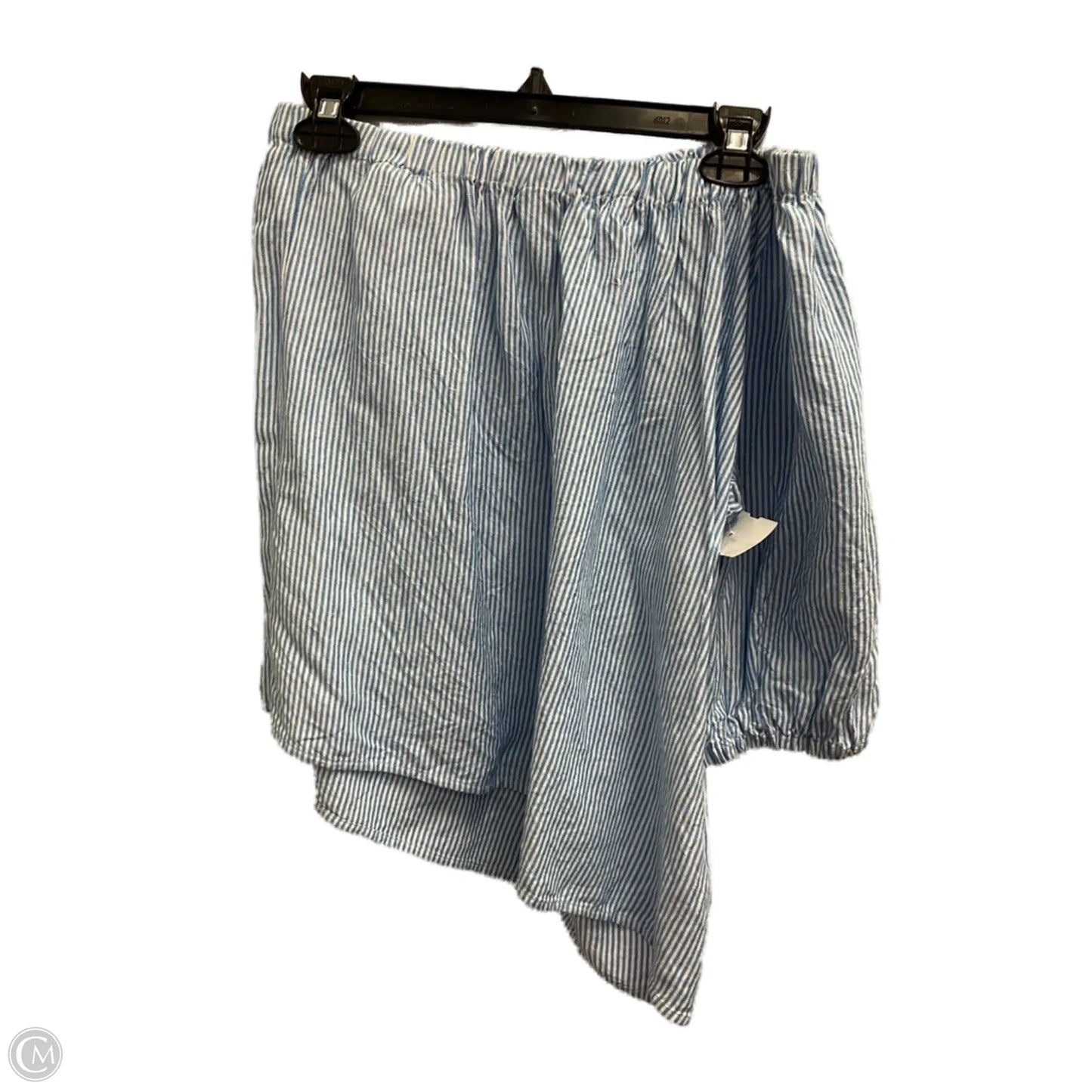 Top Sleeveless By Loft In Striped Pattern, Size: S