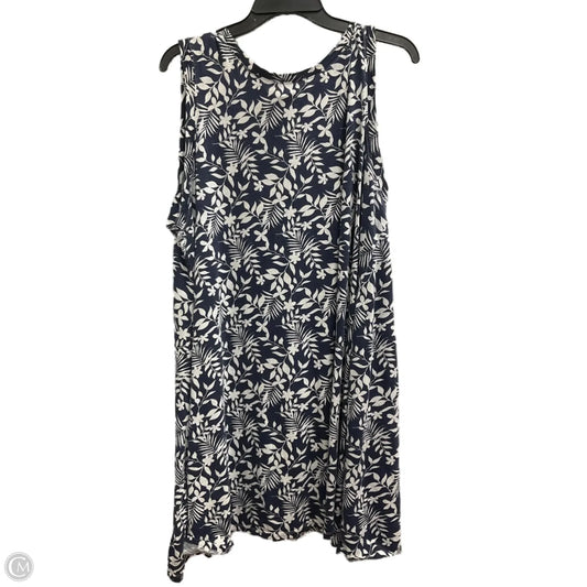 Dress Casual Midi By Dip In Blue, Size: 3x