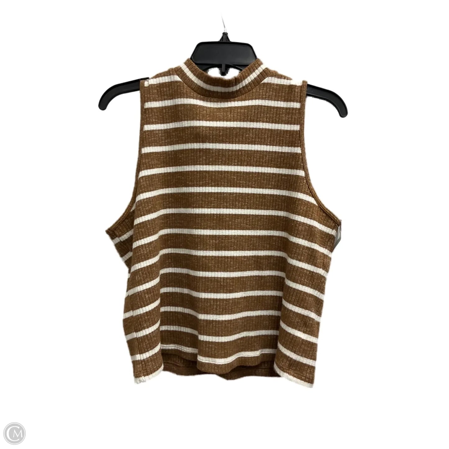 Top Sleeveless By Old Navy In Brown, Size: Xl