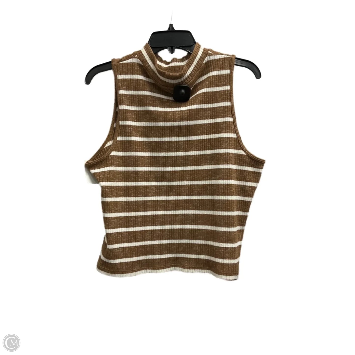 Top Sleeveless By Old Navy In Brown, Size: Xl