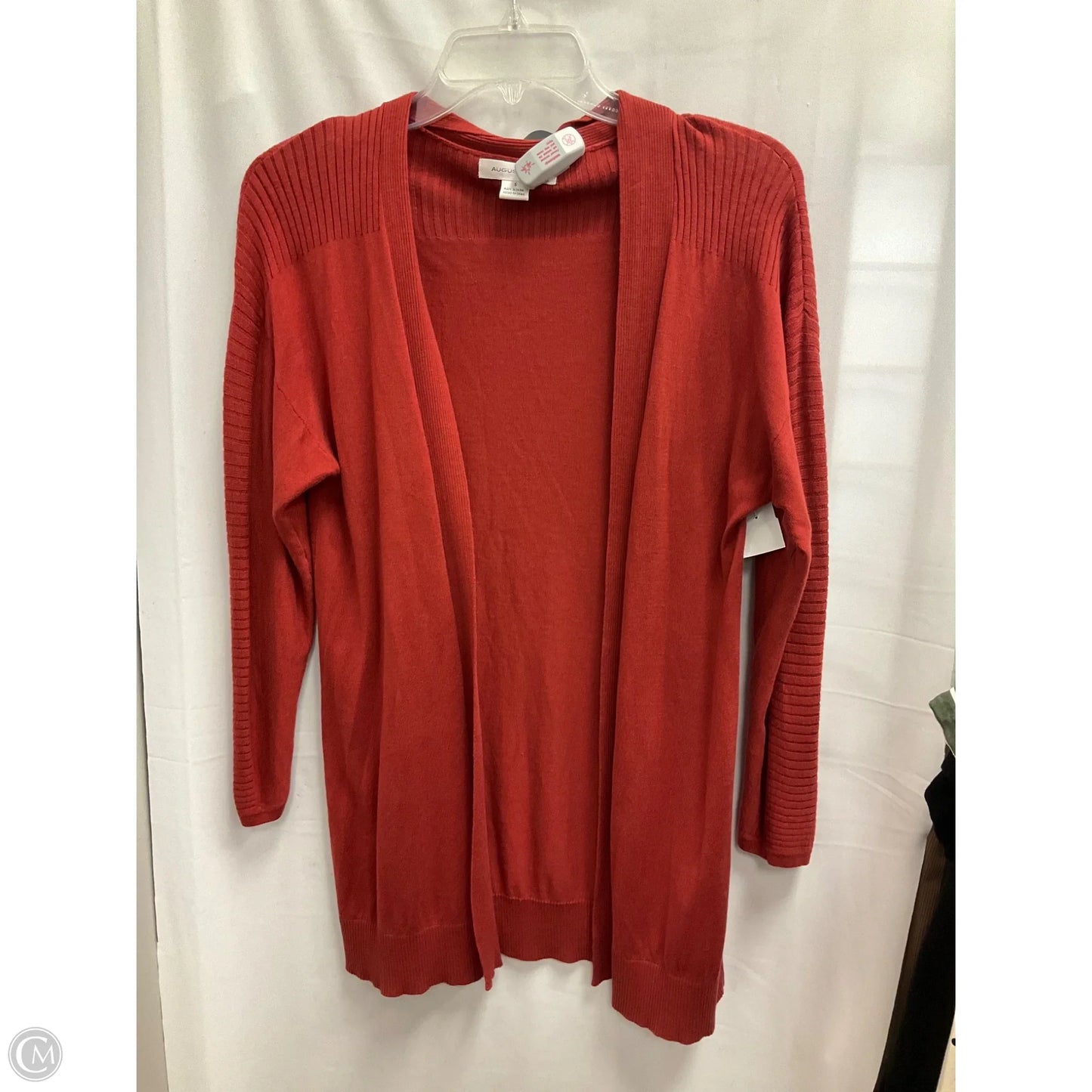 Cardigan By August Silk In Orange, Size: S