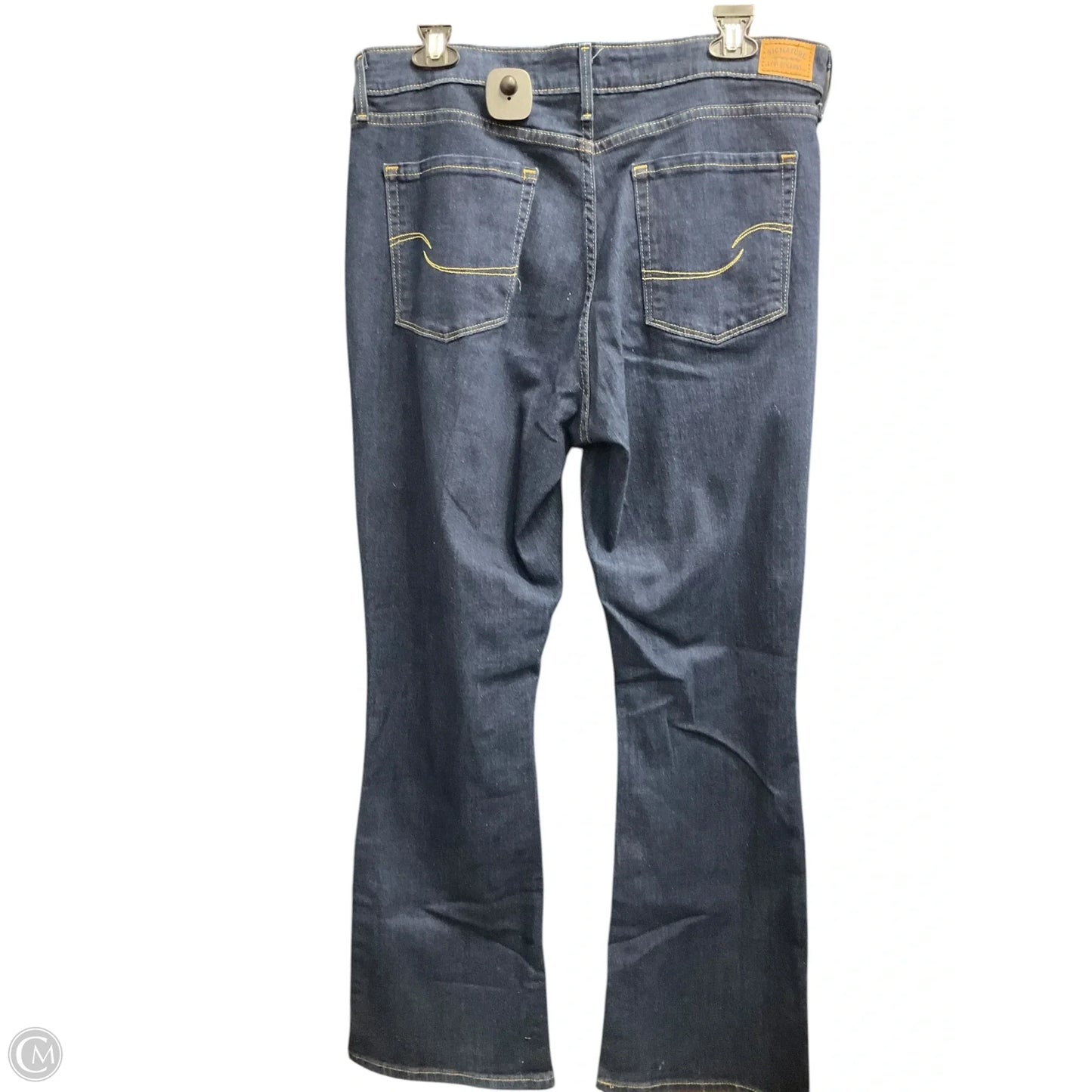 Jeans Boot Cut By Levis In Blue Denim, Size: 16