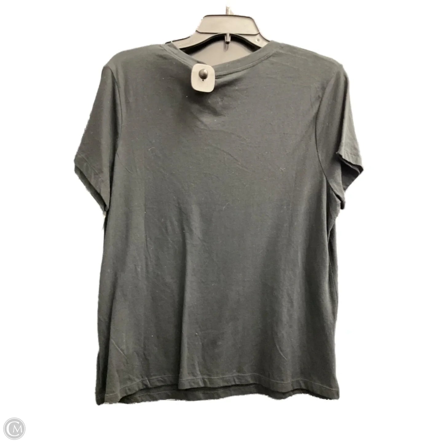 Top Short Sleeve Basic By A New Day In Black, Size: L