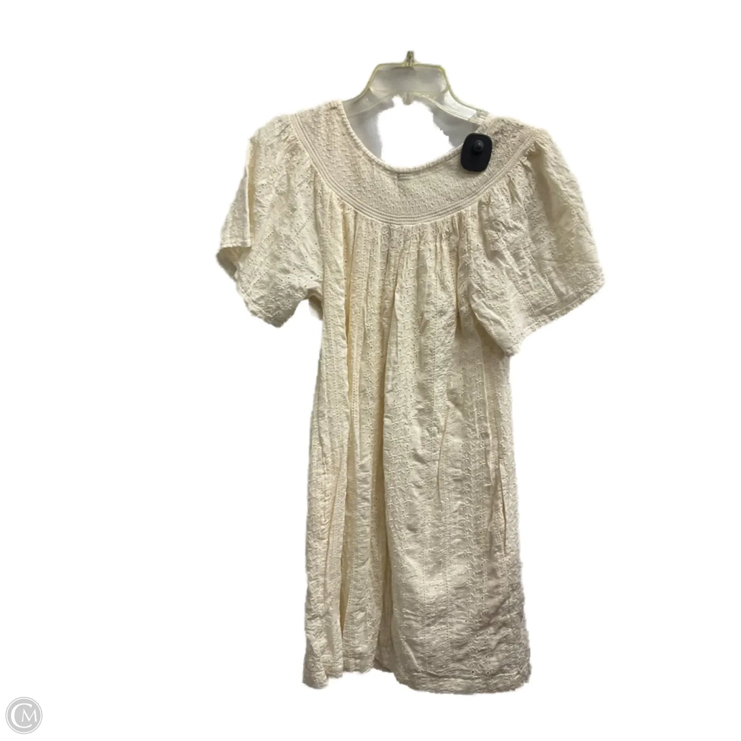 Dress Casual Midi By Old Navy In Cream, Size: M