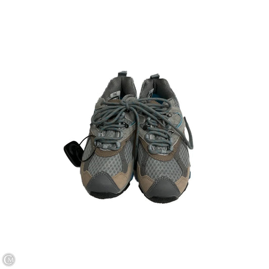 Shoes Athletic By Pacific Trail In Blue & Grey, Size: 7