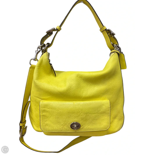 Crossbody Designer By Coach, Size: Medium