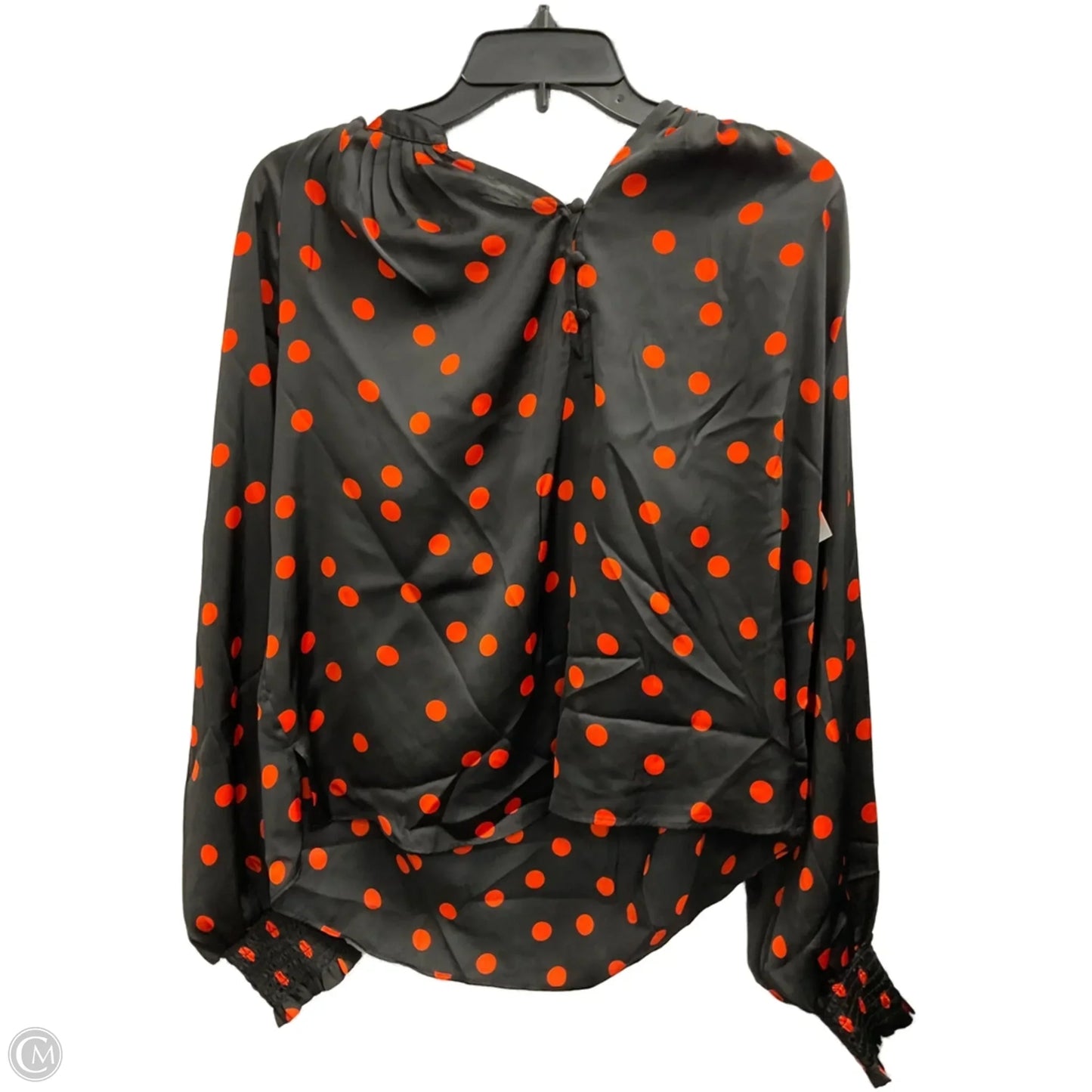 Top Long Sleeve By On 34th In Polkadot Pattern, Size: S
