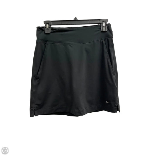 Athletic Skort By Nike Apparel In Black, Size: Xs