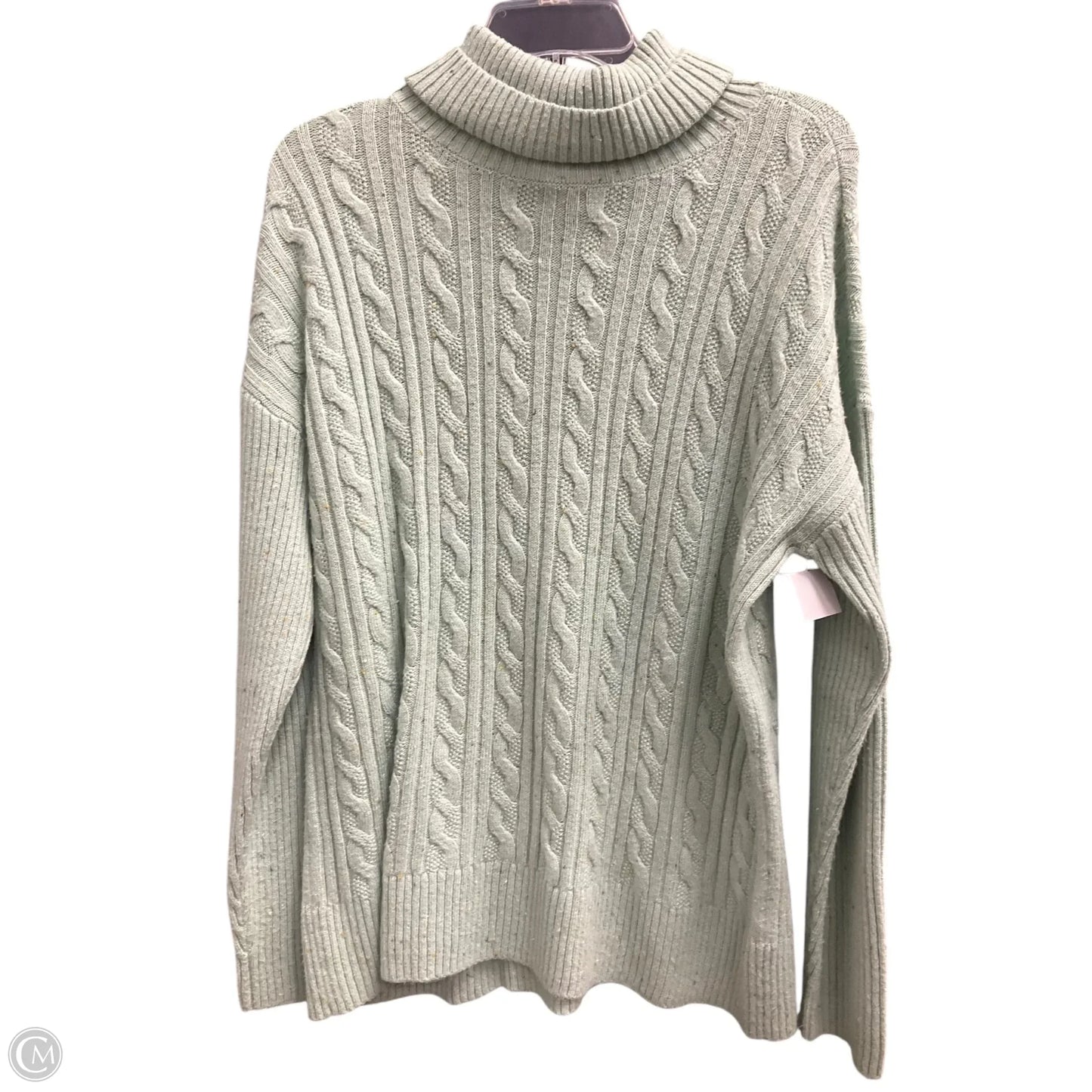 Sweater By Talbots In Green, Size: L