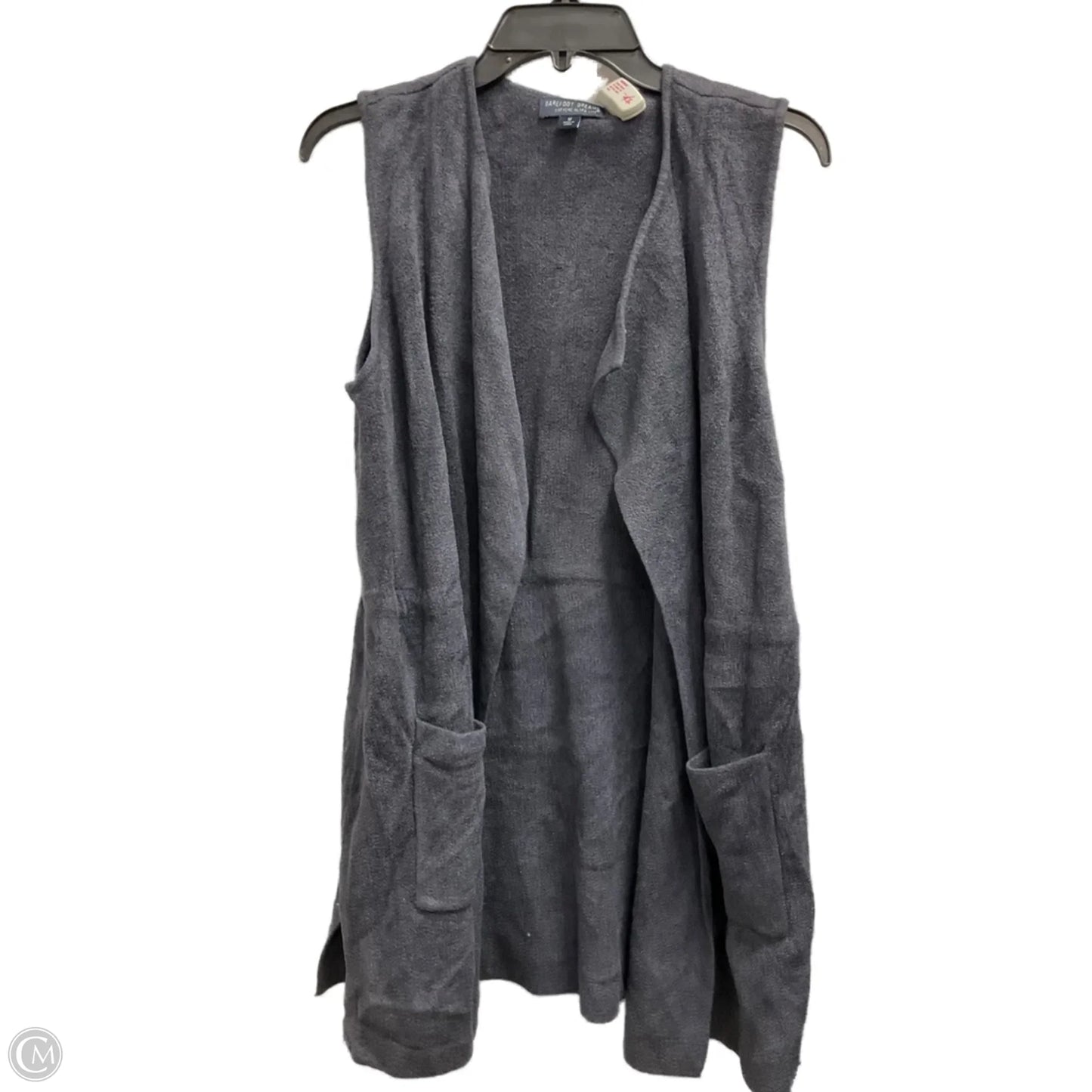 Vest Fleece By Barefoot Dreams In Grey, Size: M