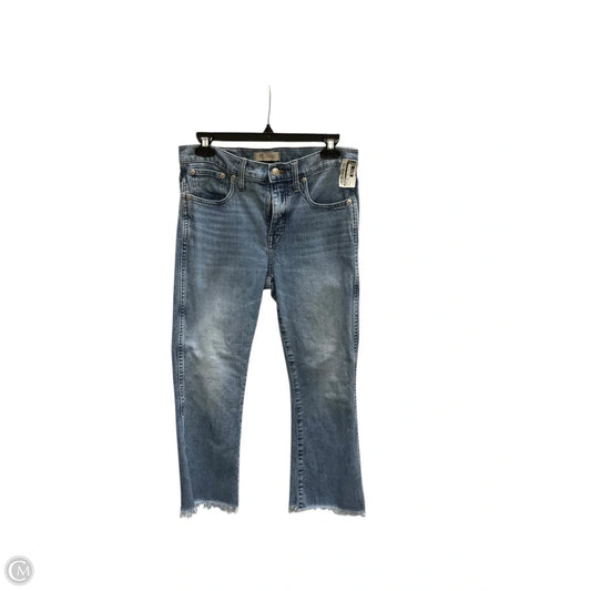 Jeans Boot Cut By Madewell In Blue Denim, Size: 8