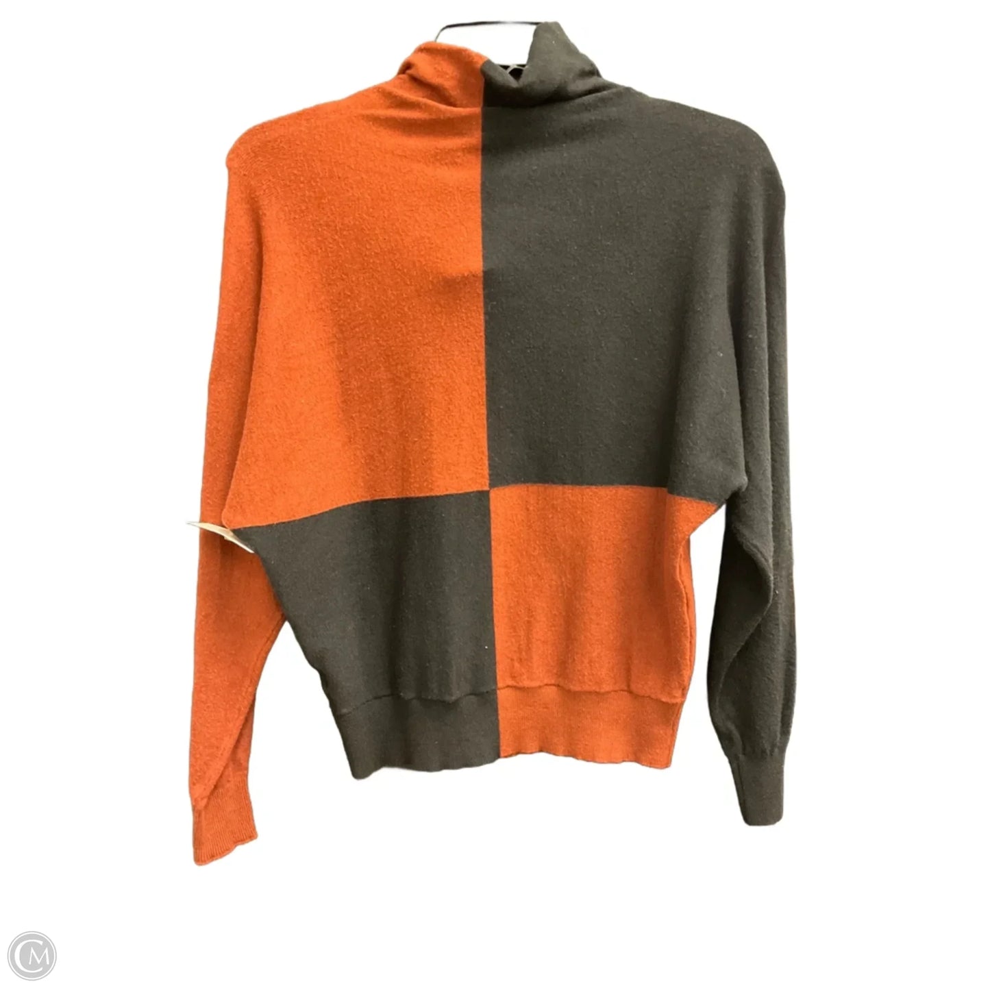 Top Long Sleeve By T Tahari In Black & Brown, Size: Xs