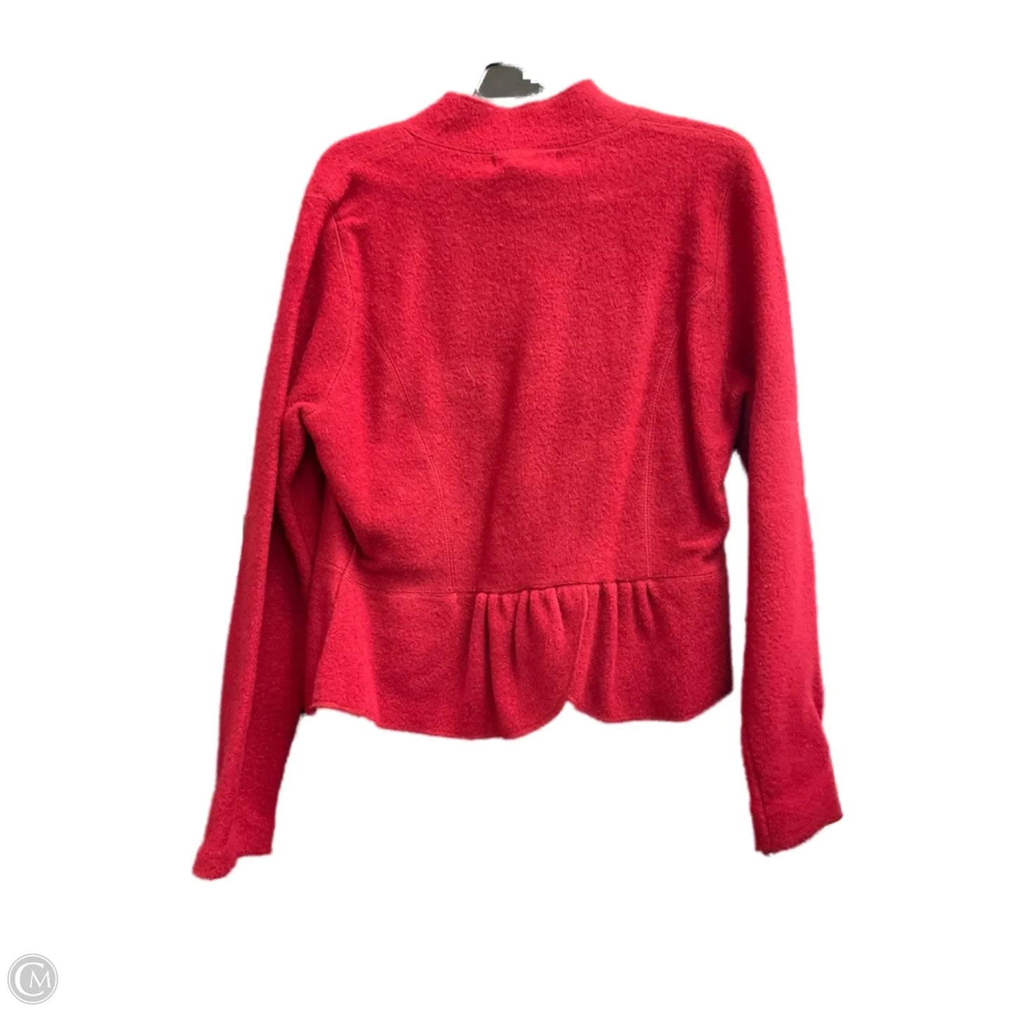 Cardigan By August Silk In Red, Size: L