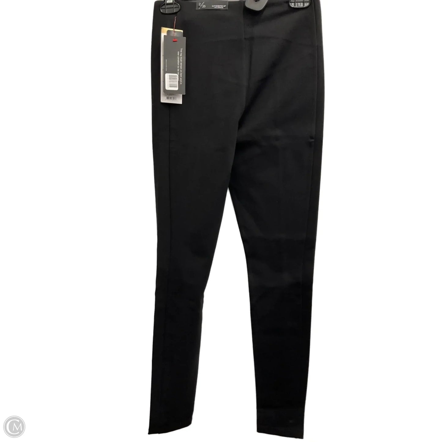 Pants Dress By Liverpool In Black, Size: 2