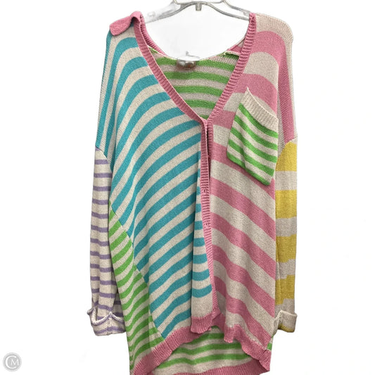 Cardigan By Mumu In Multi-colored, Size: L