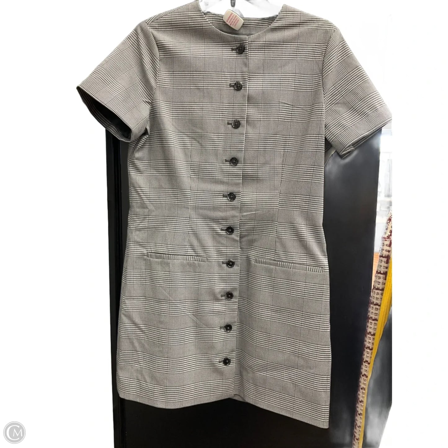 Dress Work By Abercrombie And Fitch In Plaid Pattern, Size: M